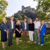 Les ministres romands en charge de l'égalité, ce jeudi à Sion.